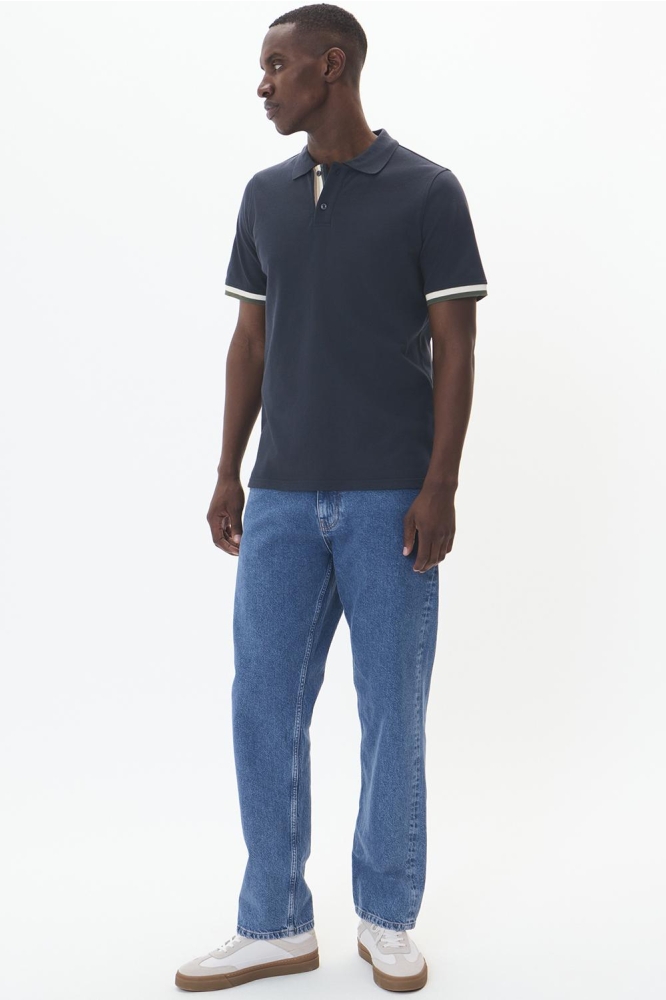 MASCOUT POLO STRIPE 30207857 194011 DARK NAVY
